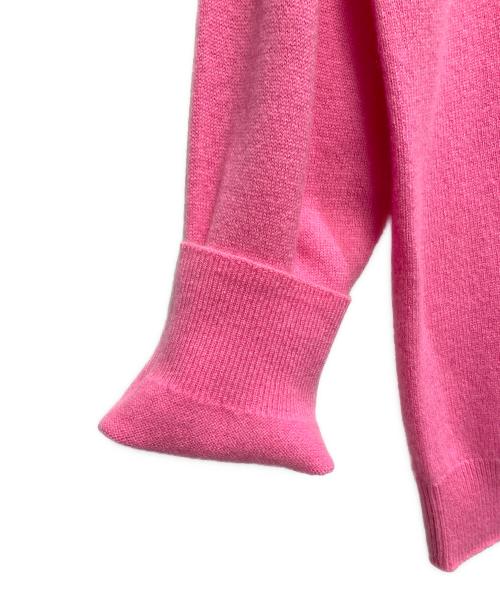 SHIPS（シップス）SHIPS (シップス) ホールガーメント12ゲージカシミヤクルーネックニット ピンク サイズ:XL 未使用品の古着・服飾アイテム