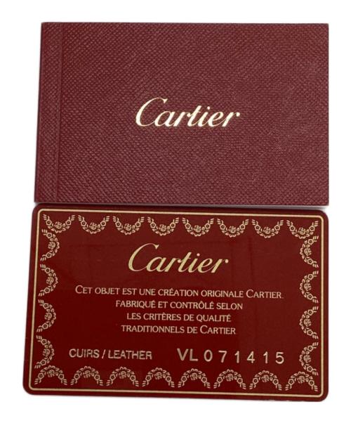 Cartier（カルティエ）Cartier (カルティエ) 長財布 ブラックの古着・服飾アイテム