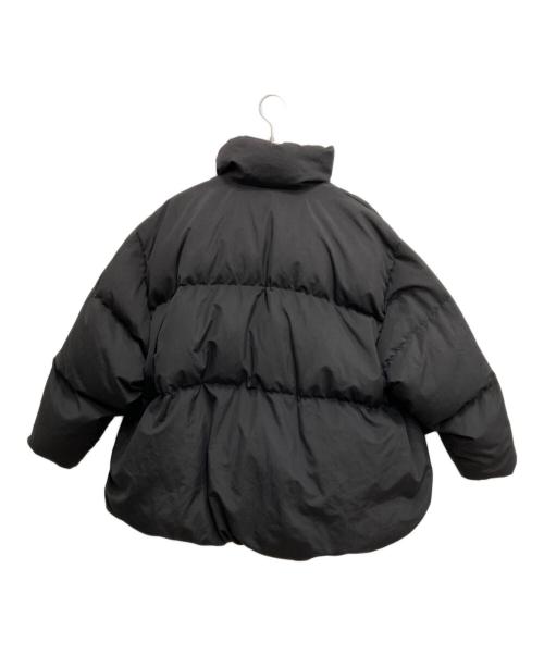 Whim Gazette（ウィムガゼット）Whim Gazette (ウィムガゼット) マフラー付きダウン ブラック サイズ:38の古着・服飾アイテム