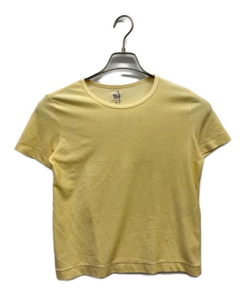 Ron Herman（ロンハーマン）Ron Herman (ロンハーマン) ベロアTシャツ イエロー サイズ:XS 未使用品の古着・服飾アイテム