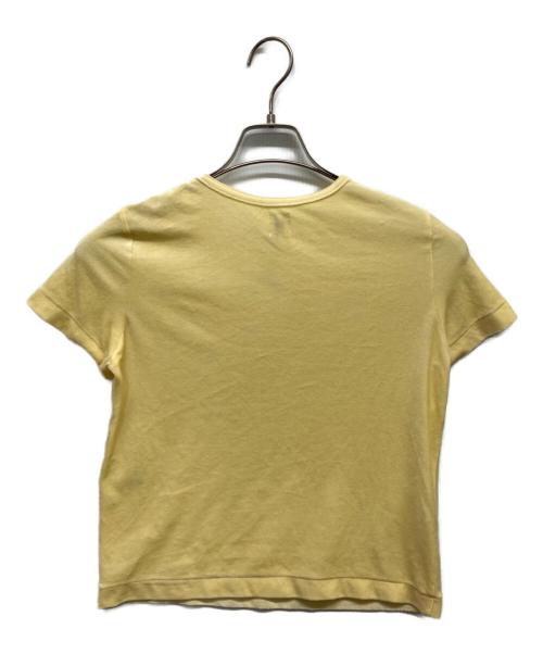 Ron Herman（ロンハーマン）Ron Herman (ロンハーマン) ベロアTシャツ イエロー サイズ:XS 未使用品の古着・服飾アイテム