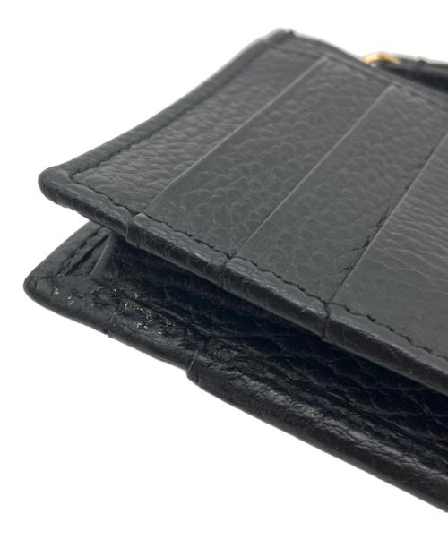 GUCCI（グッチ）GUCCI (グッチ) ダブルG カードケース ブラックの古着・服飾アイテム