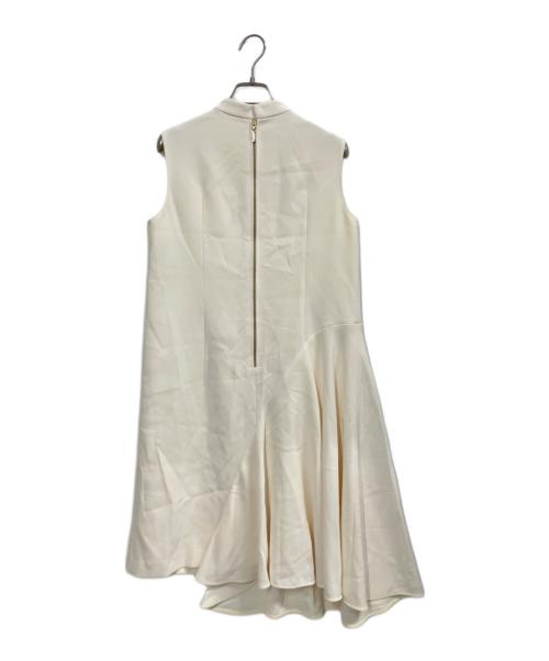 Loulou Willoughby（ルルウィルビー）Loulou Willoughby (ルルウィルビー) アシメドレープミニワンピース アイボリー サイズ:2の古着・服飾アイテム