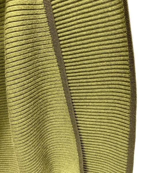 LACOSTE（ラコステ）LACOSTE (ラコステ) ウールリブニットドレス オリーブ サイズ:38の古着・服飾アイテム