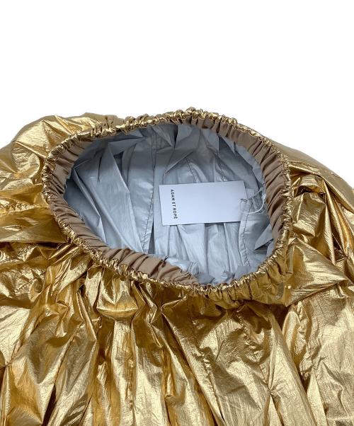 Adam et Rope（アダム エ ロペ）Adam et Rope (アダム エ ロペ) メタリックイージースカート ゴールド サイズ:Fの古着・服飾アイテム