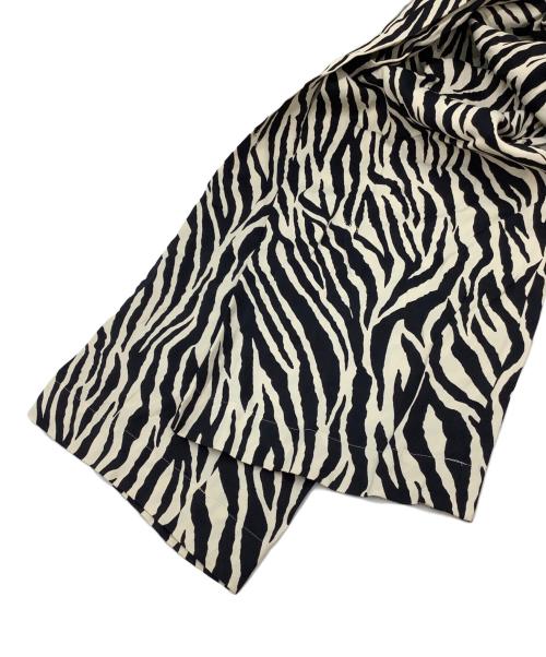 Spick and Span（スピックアンドスパン）Spick and Span (スピックアンドスパン) ゼブラプリントイージーパンツ ブラック×ホワイト サイズ:38の古着・服飾アイテム