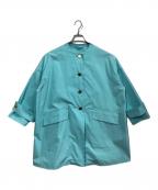 MACKINTOSHマッキントッシュ）の古着「撥水ハンビーノーカラーコート」｜ブルー