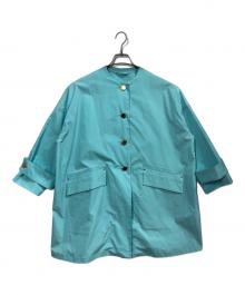 MACKINTOSH（マッキントッシュ）の古着「撥水ハンビーノーカラーコート」｜ブルー