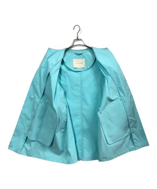 MACKINTOSH（マッキントッシュ）MACKINTOSH (マッキントッシュ) 撥水ハンビーノーカラーコート ブルー サイズ:6の古着・服飾アイテム