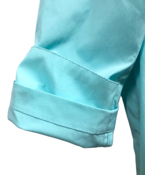 MACKINTOSH（マッキントッシュ）MACKINTOSH (マッキントッシュ) 撥水ハンビーノーカラーコート ブルー サイズ:6の古着・服飾アイテム