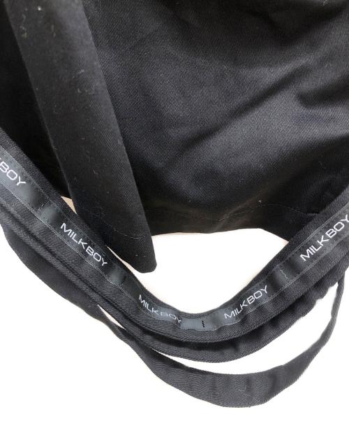 MILK BOY（ミルクボーイ）MILK BOY (ミルクボーイ) TAPEY SHORTS ブラック サイズ:Fの古着・服飾アイテム