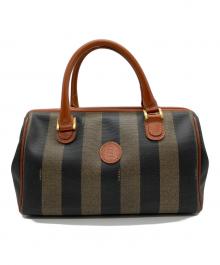 FENDI（フェンディ）の古着「ペカン ミニボストンバッグ」｜ブラウン