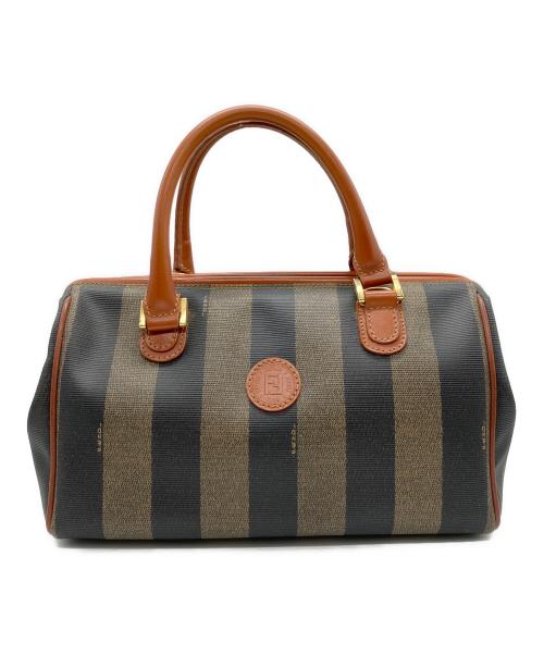 FENDI（フェンディ）FENDI (フェンディ) ペカンミニボストンバッグ ブラウンの古着・服飾アイテム