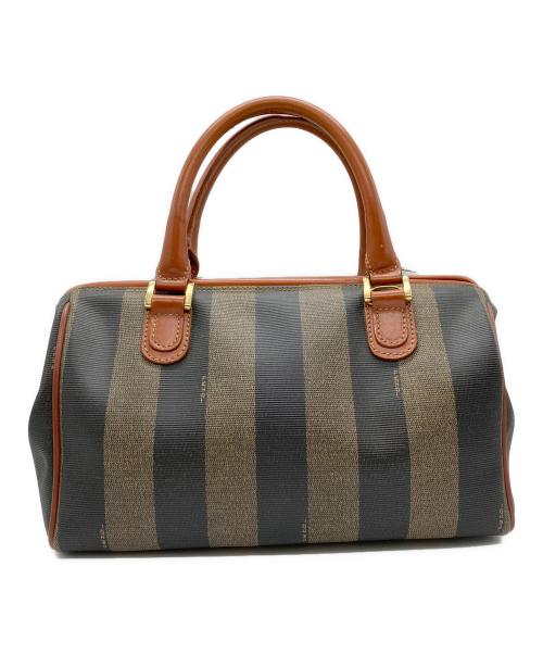 FENDI（フェンディ）FENDI (フェンディ) ペカンミニボストンバッグ ブラウンの古着・服飾アイテム