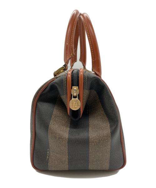 FENDI（フェンディ）FENDI (フェンディ) ペカン ミニボストンバッグ ブラウンの古着・服飾アイテム