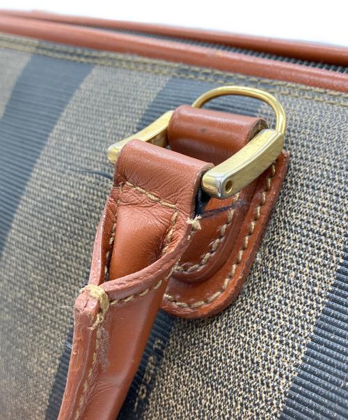 FENDI（フェンディ）FENDI (フェンディ) ペカン ミニボストンバッグ ブラウンの古着・服飾アイテム