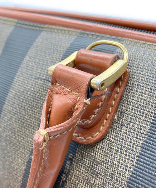 FENDI（フェンディ）FENDI (フェンディ) ペカンミニボストンバッグ ブラウンの古着・服飾アイテム