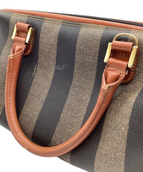 FENDI（フェンディ）FENDI (フェンディ) ペカン ミニボストンバッグ ブラウンの古着・服飾アイテム