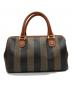 FENDI (フェンディ) ペカン ミニボストンバッグ ブラウン：22000円