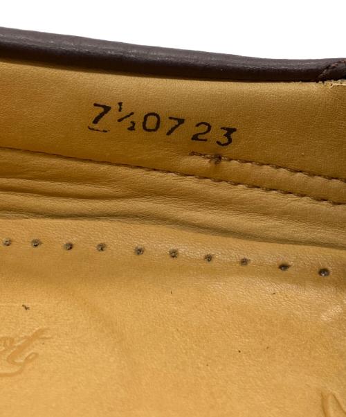 PARABOOT（パラブーツ）PARABOOT (パラブーツ) UNITED ARROWS (ユナイテッドアローズ) BARTH デッキシューズ ブラウン サイズ:7.5の古着・服飾アイテム