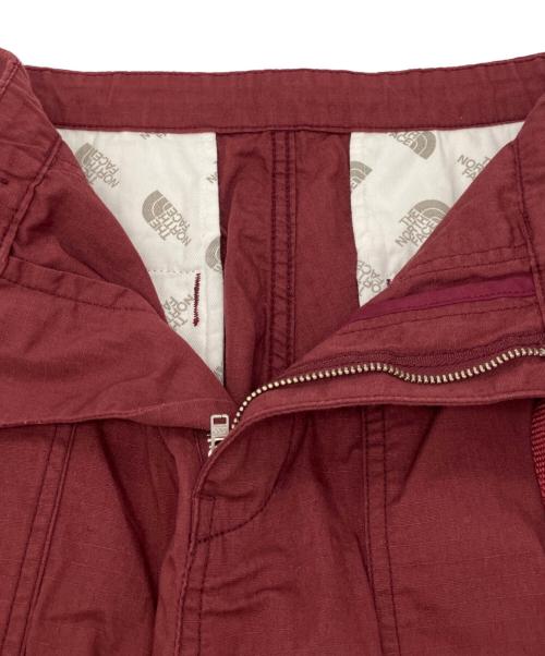THE NORTHFACE PURPLELABEL（ザ・ノースフェイス パープルレーベル）THE NORTHFACE PURPLELABEL (ザ・ノースフェイス パープルレーベル) Ripstop Wide Cropped Pants ボルドー サイズ:wsの古着・服飾アイテム