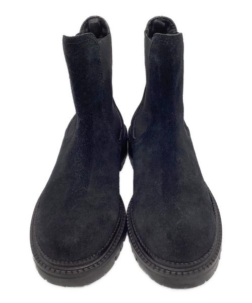 JIMMY CHOO（ジミーチュウ）JIMMY CHOO (ジミーチュウ) サイドゴアブーツ ブラック サイズ:38の古着・服飾アイテム