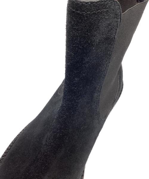 JIMMY CHOO（ジミーチュウ）JIMMY CHOO (ジミーチュウ) サイドゴアブーツ ブラック サイズ:38の古着・服飾アイテム
