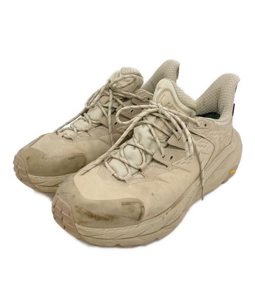 HOKA（ホカ）HOKA (ホカ) スニーカー KAHA 2 LOW GTX ベージュ サイズ:29cmの古着・服飾アイテム