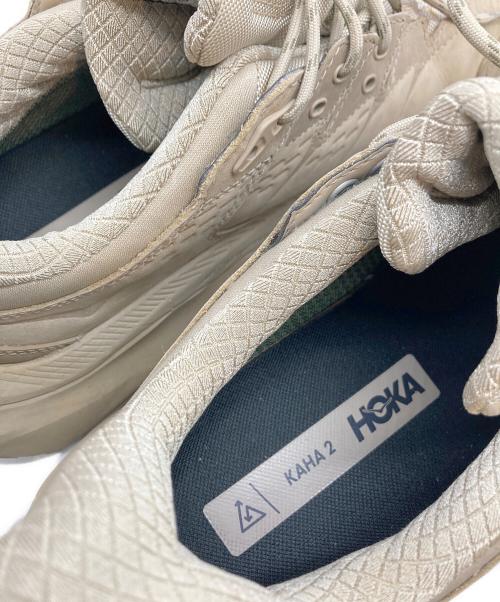 HOKA（ホカ）HOKA (ホカ) スニーカー KAHA 2 LOW GTX ベージュ サイズ:29cmの古着・服飾アイテム