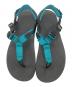 中古・古着 BEDROCK SANDALS (ベッドロックサンダル) サンダル ブラック×ブルー サイズ:11/12：7000円
