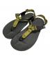 BEDROCK SANDALS（ベッドロックサンダル）の古着「サンダル」｜ブラック×オリーブ