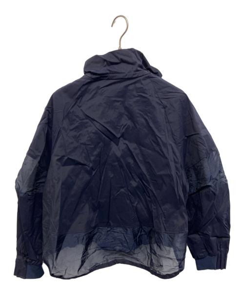 Lallia Mu（ラリア ムー）Lallia Mu (ラリア ムー) ストレッチシアーブルゾン ネイビー サイズ:38 未使用品の古着・服飾アイテム