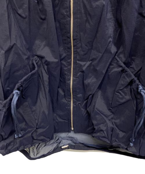 Lallia Mu（ラリア ムー）Lallia Mu (ラリア ムー) ストレッチシアーブルゾン ネイビー サイズ:38 未使用品の古着・服飾アイテム