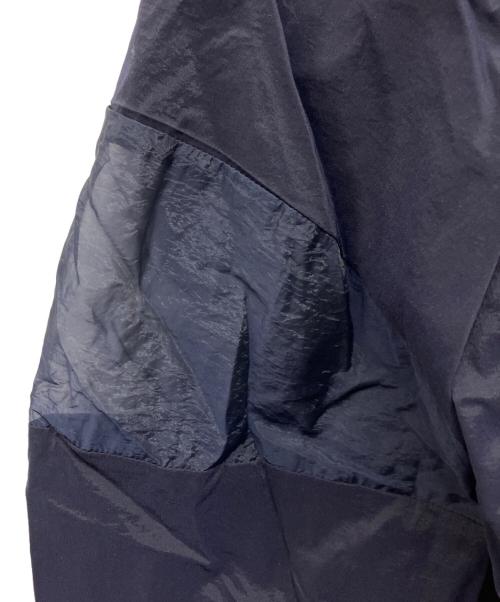 Lallia Mu（ラリア ムー）Lallia Mu (ラリア ムー) ストレッチシアーブルゾン ネイビー サイズ:38 未使用品の古着・服飾アイテム