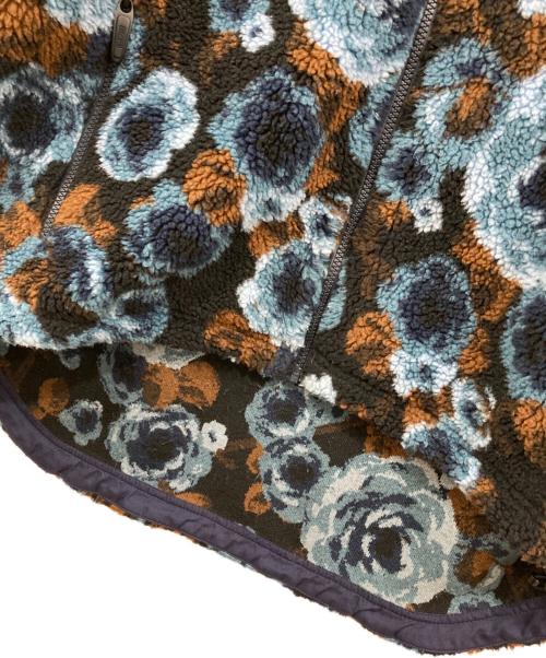 NAPAPIJRI（ナパピリ）NAPAPIJRI (ナパピリ) 総柄フリースジャケット ネイビー サイズ:Mの古着・服飾アイテム