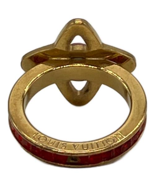 LOUIS VUITTON（ルイ ヴィトン）LOUIS VUITTON (ルイ ヴィトン) バーグ アイ キャンディ 2連リング ゴールド サイズ:9号・10号の古着・服飾アイテム
