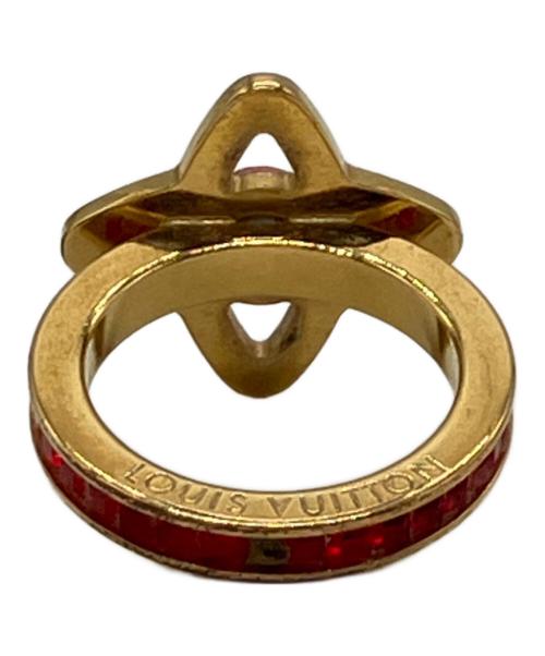 LOUIS VUITTON（ルイ ヴィトン）LOUIS VUITTON (ルイ ヴィトン) バーグ アイ キャンディ 2連リング ゴールド サイズ:9号・10号の古着・服飾アイテム