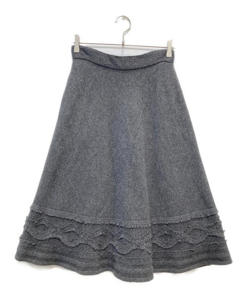 FOXEY（フォクシー）FOXEY (フォクシー) スカート グレー サイズ:38の古着・服飾アイテム