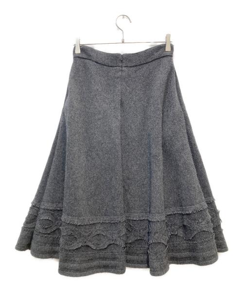 FOXEY（フォクシー）FOXEY (フォクシー) スカート グレー サイズ:38の古着・服飾アイテム