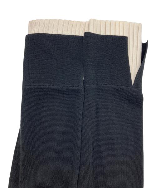 FOXEY（フォクシー）FOXEY (フォクシー) ニットワンピース ブラック サイズ:38の古着・服飾アイテム