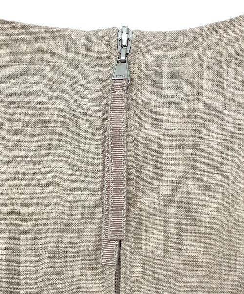 FOXEY（フォクシー）FOXEY (フォクシー) ワンピース　Linen Princess ナチュラル サイズ:38の古着・服飾アイテム