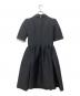 FOXEY BOUTIQUE (フォクシー ブティック) ボリュームタックフレアワンピース ブラック サイズ:38：25000円