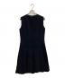 FOXEY (フォクシー) Dress TWIGGY（ツイギー）/ ノースリーブワンピース ネイビー サイズ:38：12000円