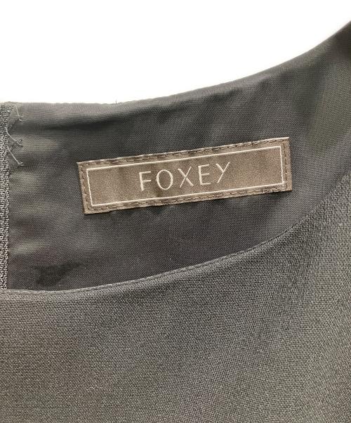 FOXEY（フォクシー）FOXEY (フォクシー) ノースリーブワンピース ブラック サイズ:38の古着・服飾アイテム