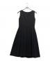 FOXEY (フォクシー) ノースリーブワンピース ブラック サイズ:38：14000円