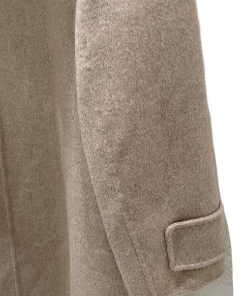 FOXEY（フォクシー）FOXEY (フォクシー) ファーフードカシミヤコート ベージュ サイズ:38の古着・服飾アイテム