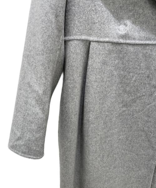 FOXEY（フォクシー）FOXEY (フォクシー) ミンクカラーカシミヤコート グレー サイズ:38の古着・服飾アイテム