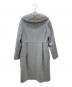 FOXEY (フォクシー) ミンクカラーカシミヤコート グレー サイズ:38：120000円