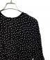 SINME (シンメ) ドットロングワンピース ブラック サイズ:L：18000円