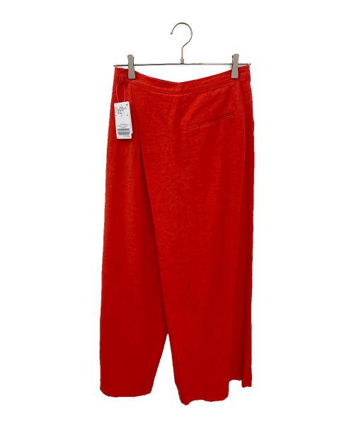 FRAMeWORK（フレームワーク）FRAMeWORK (フレームワーク) ラップサルエルパンツ レッド サイズ:36 未使用品の古着・服飾アイテム
